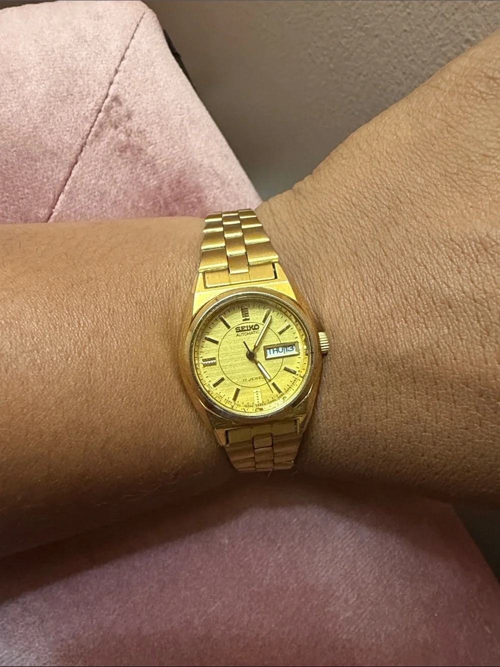 Seiko Gold-Tone Women's Bracelet Watch